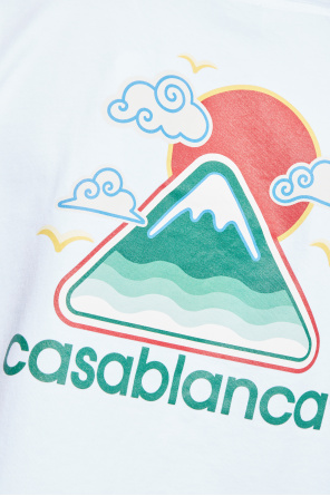 Casablanca T-shirt with logo