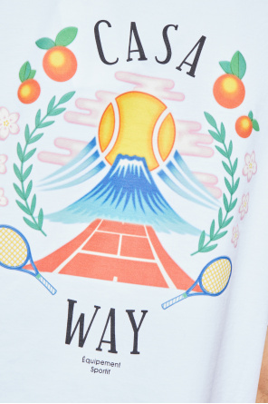 Casablanca T-shirt with print