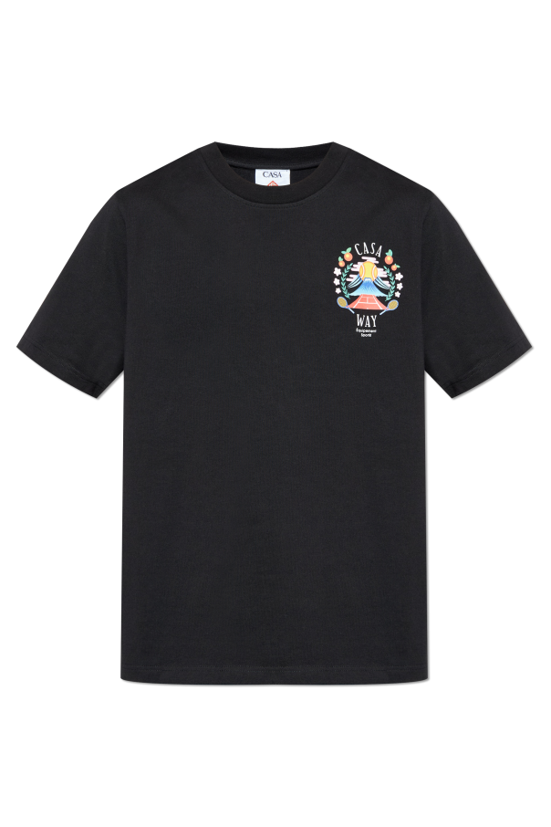 T-shirt with logo od Casablanca