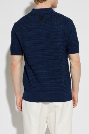 Etro Polo with decorative weave