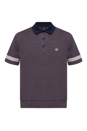 Polo mit Streifenmuster