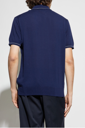 Etro Bawełniane polo z wyszytym logo