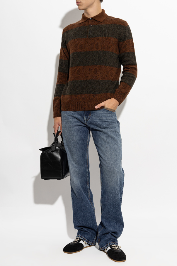 Etro Wool polo sweater