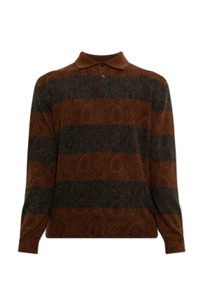Pulover polo din lână