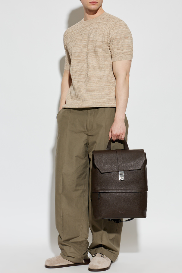 Etro T-shirt with a decorative knit