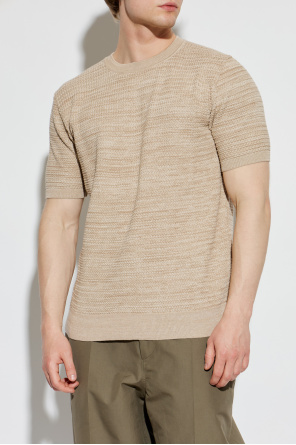 Etro T-shirt with a decorative knit