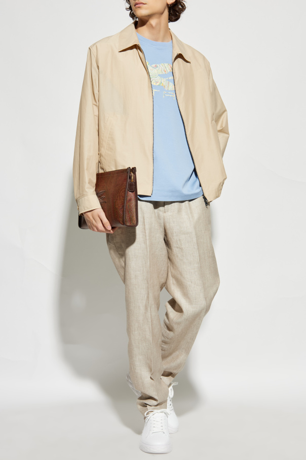 Etro T-shirt with a colorful logo print