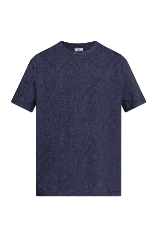 T-shirt with a crew neck od Etro