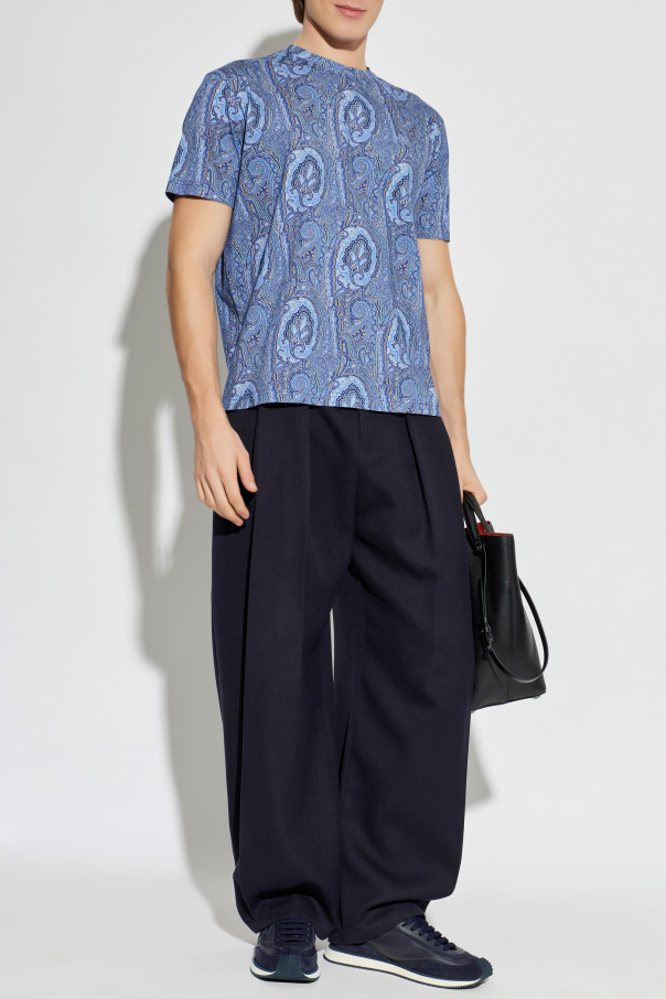 Etro T-Shirt mit Muster