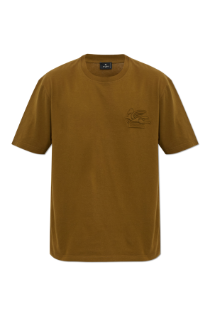 Camiseta con logo en relieve