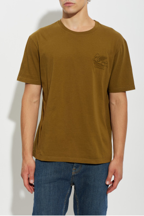 Etro T-shirt with embossed logo