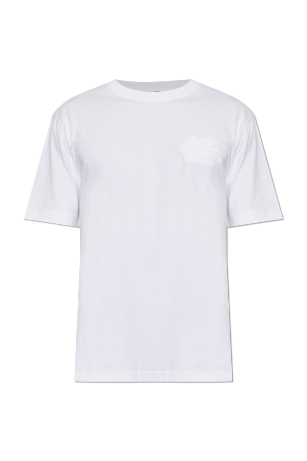 T-shirt with logo od Etro