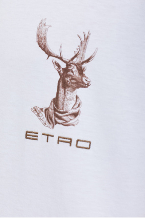 Etro T-shirt with embroidered logo
