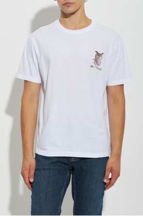 Etro T-shirt with embroidered logo