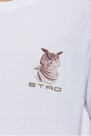 Etro T-shirt with embroidered logo
