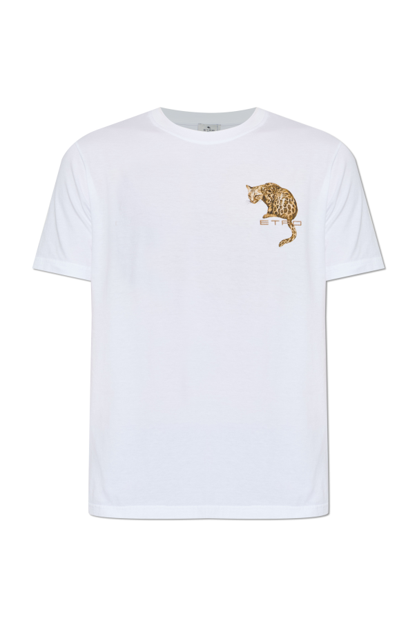 T-shirt with print od Etro