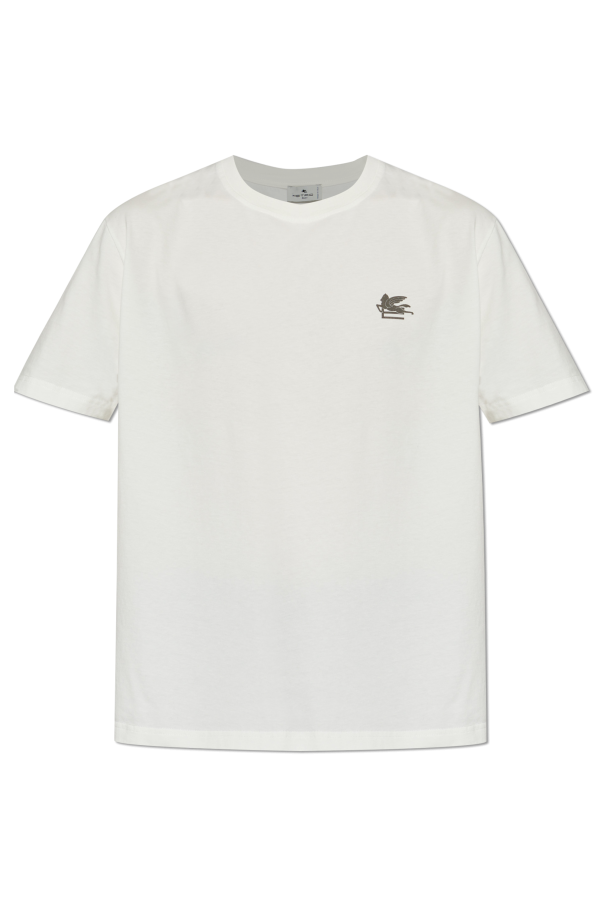 T-shirt with logo od Etro