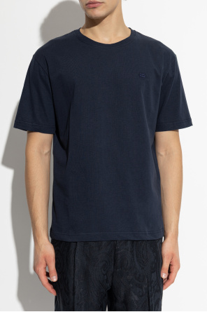 Etro T-shirt com insígnia de logo