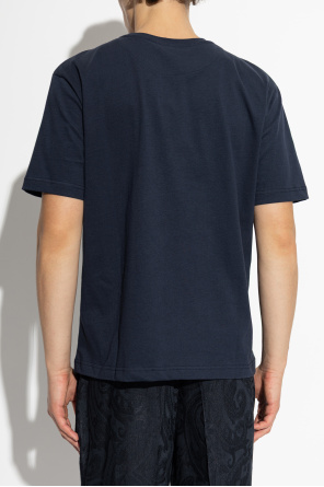 Etro T-shirt com insígnia de logo