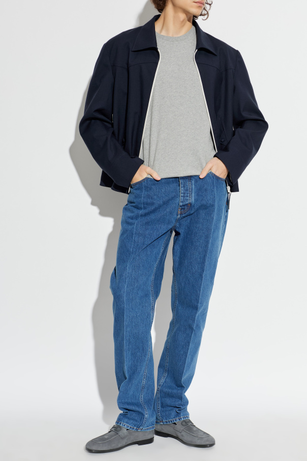 Etro T-Shirt mit aufgesticktem Logo