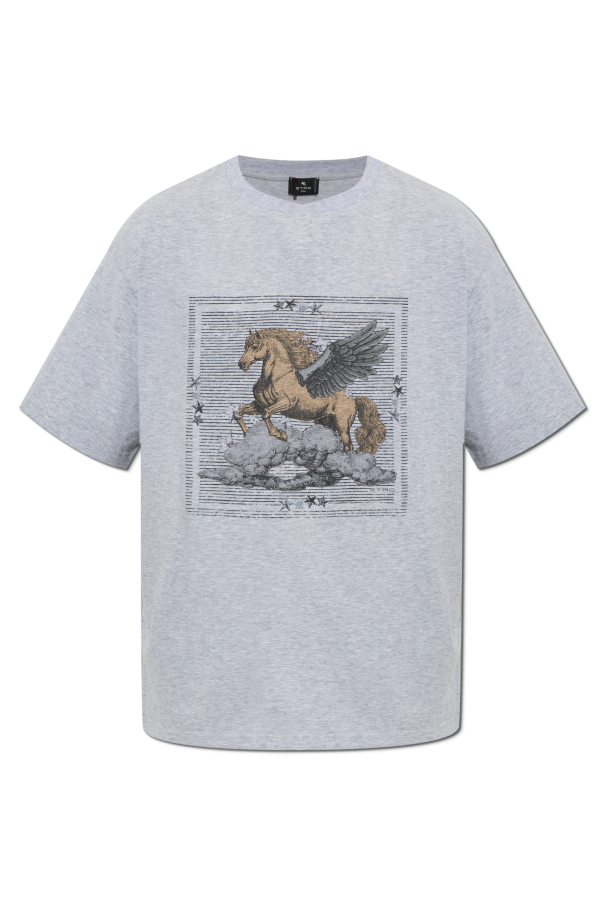 T-shirt with print od Etro