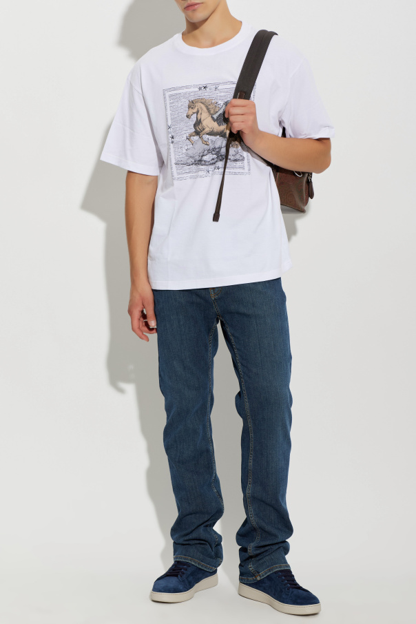 Etro T-shirt with colourful print