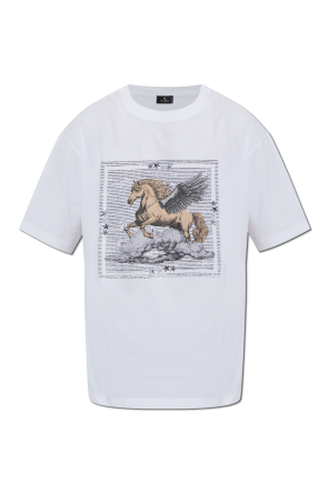Camiseta con estampado de colores