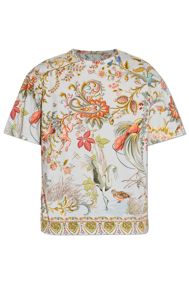 Patterned t-shirt od Etro