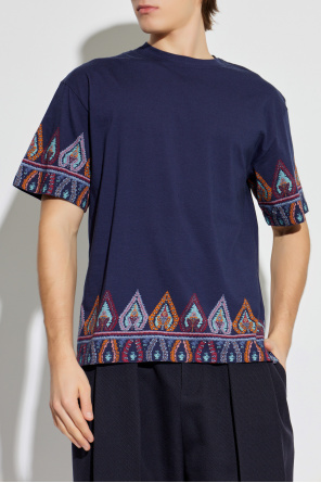 Etro T-Shirt mit Muster