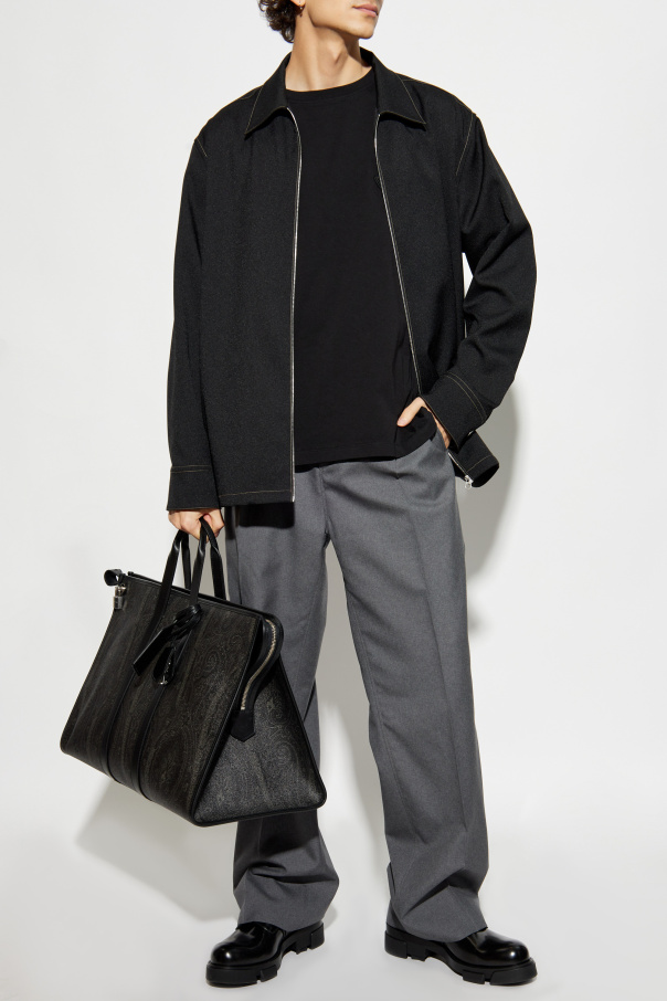 Etro Camiseta con logo bordado