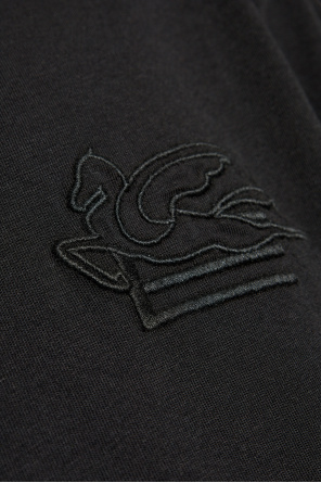 Etro Camiseta con logo bordado