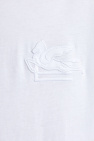 Etro WHITE T-shirt with embroidered logo
