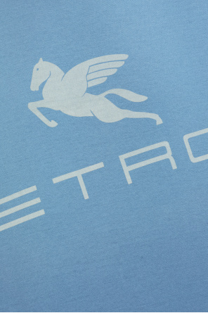 Etro T-shirt z nadrukowanym logo