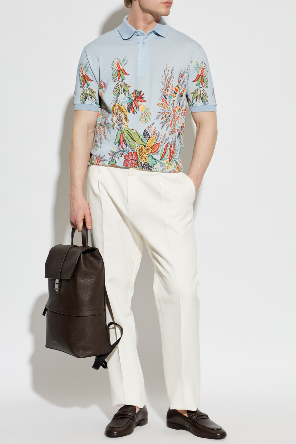 Etro Patterned polo