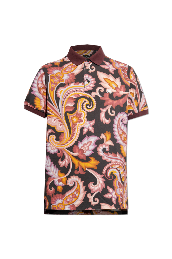 Etro Wzorzyste polo