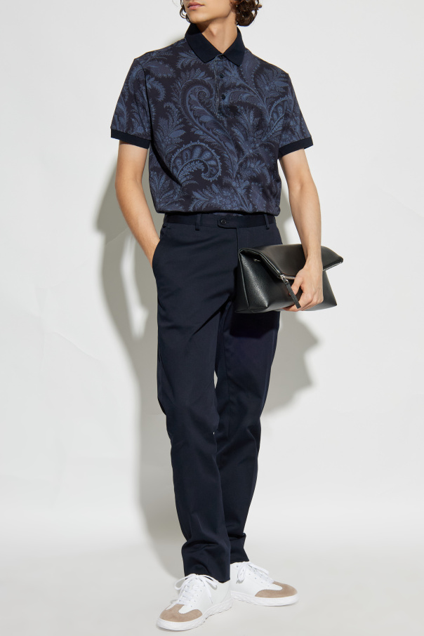 Etro Polo estampado