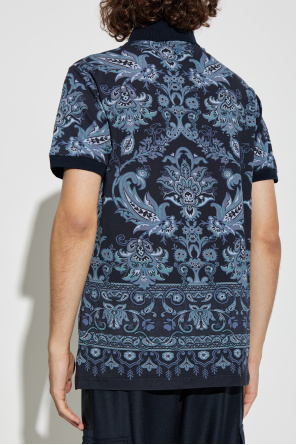 Etro Patterned polo