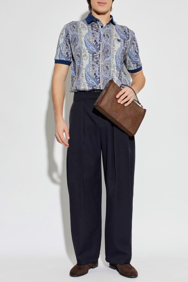 Etro Patterned polo