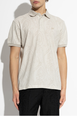 Etro Polo with logo patch