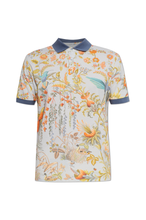 Floral motif polo