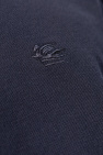 Etro NAVY BLUE Polo with logo