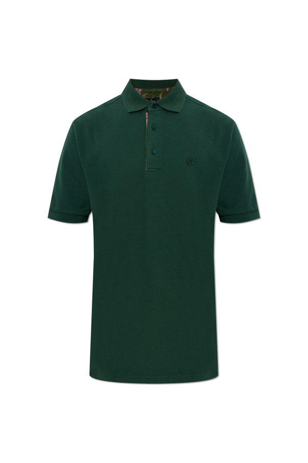 Polo with embroidered logo od Etro