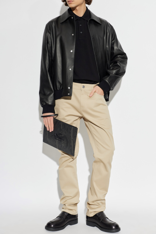 Etro Cotton polo with logo