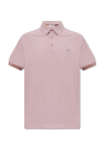 Fileria fine-knit zip-up polo shirt