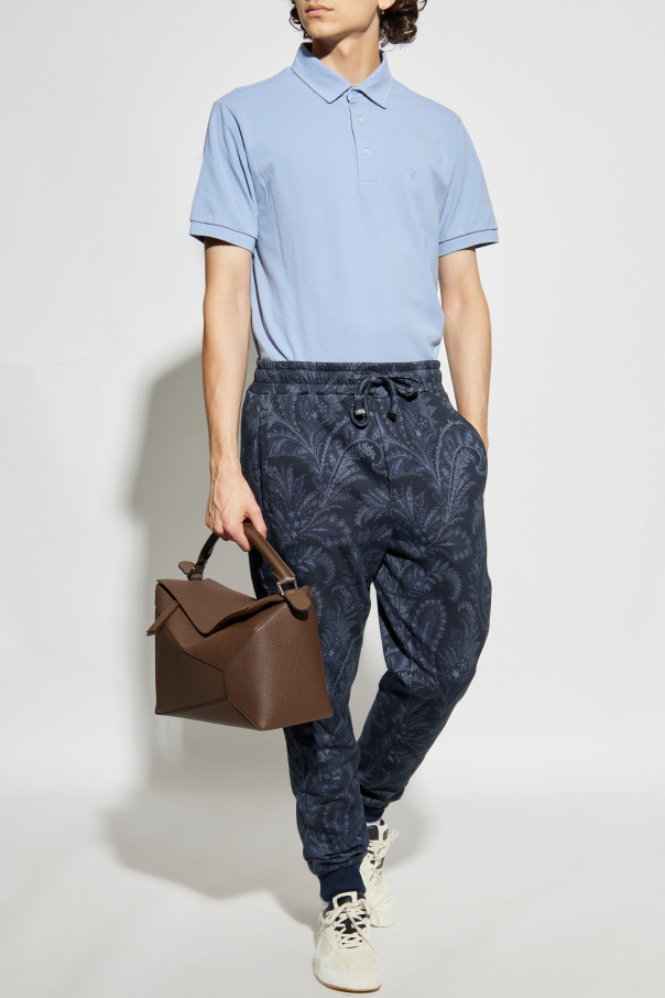 Etro Polo z wyszytym logo
