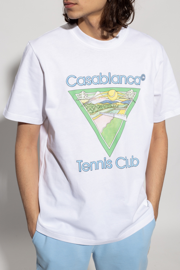 Tennis Club Icon T-Shirt  Casablanca Paris – Casablanca Paris