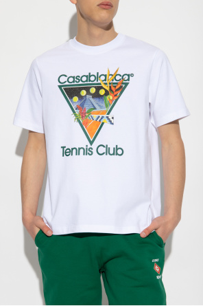 Casablanca T-shirt Kids with logo