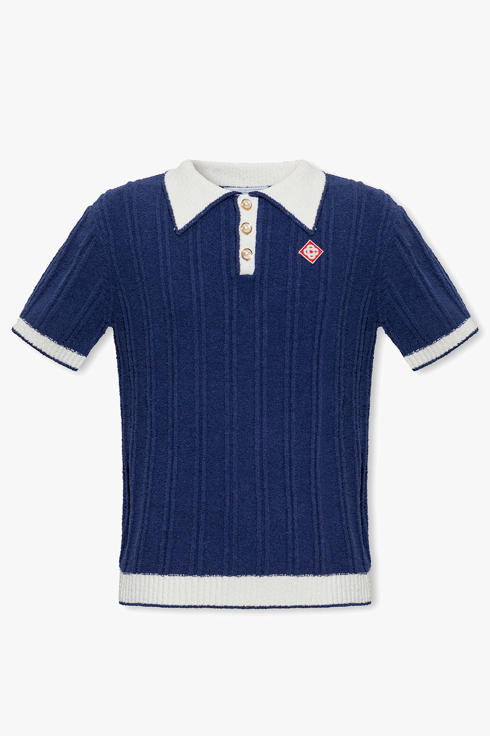 Casablanca VIVIENNE WESTWOOD polo homme SHIRT WITH LOGO