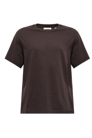 Cotton t-shirt with a crew neck
