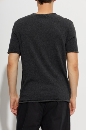 American Vintage T-shirt com acabamento cru